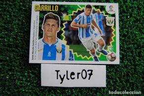 Colecionismo Cromos antigos: Coloca Carrillo Leganés Liga Este 18-19